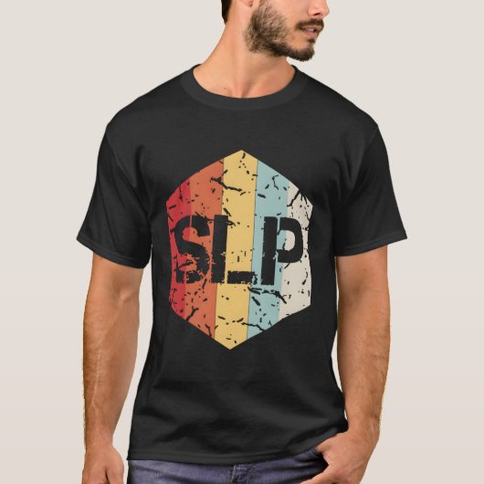 Slp言語病理医セラピスト Tシャツ (正面)
