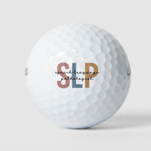 SLP言語病理医レトロ ゴルフボール