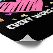 SLP言語病理学者および音声セラピー ポスター (角)