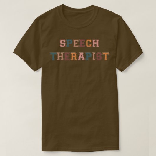 SLP音声セラピスト2 Tシャツ (デザイン正面)