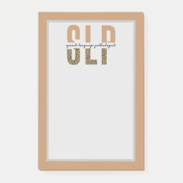 SLP音声言語聴覚士チーター ポストイット