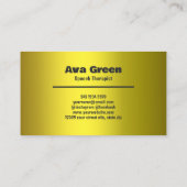 SLP音声認識スペシャリスト 名刺 (裏面)