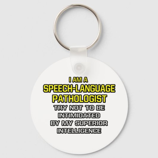 SLP...優れたインテリジェンス キーホルダー (正面)