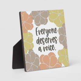 SLP Officeの装飾、魅力的なテーブルトップイーゼル フォトプラーク