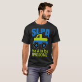 SLP, SpeechLanguagePathologist, SpeechTherapist, S Tシャツ (正面フル)