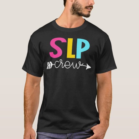 SLP, SpeechLanguagePathologist, SpeechTherapist, S Tシャツ (正面)