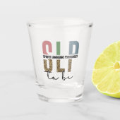 SLP to be – 将来の言語病理医ギフト ショットグラス (正面)