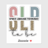 SLP to be -Future Speech language Pathologist gift シール (シート)