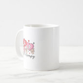 Slp Valentines Day Speech Language Pathologist Stu コーヒーマグカップ (正面左)