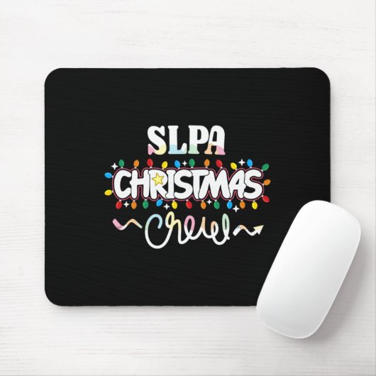 Slpa Christmas Crew Speech Pathology Istant Xma マウスパッド (マウス)