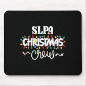 Slpa Christmas Crew Speech Pathology Istant Xma マウスパッド (正面)