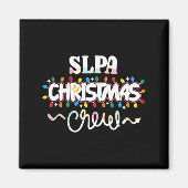 Slpa Christmas Crew Speech Pathology Istant Xma  マグネット (正面)