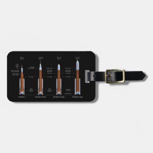 SLS宇宙発射システムロケット ラゲッジタグ