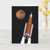 SLS宇宙起動システム カード (黄色い花)