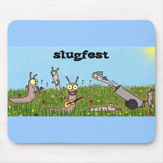 Slugfestのマウスパッド マウスパッド (正面)