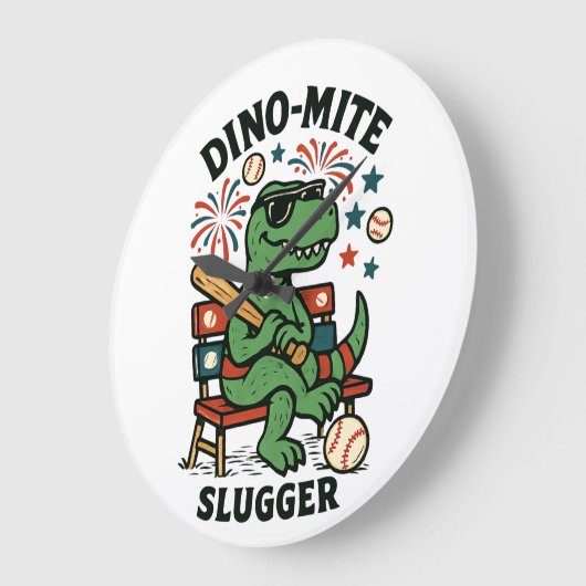 Slugger ラージ壁時計 (傾斜)