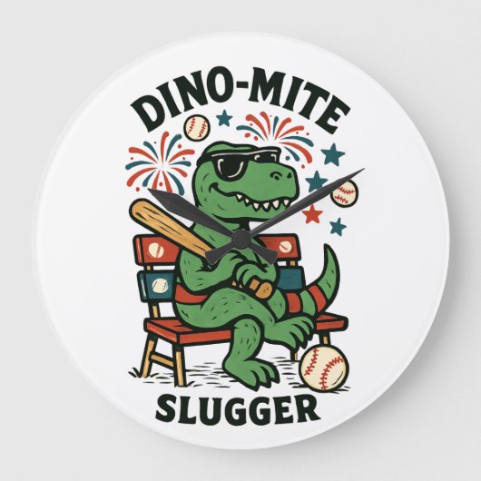 Slugger ラージ壁時計 (正面)