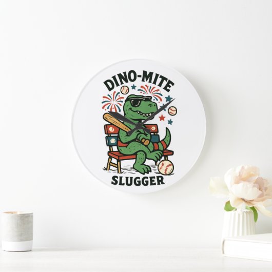 Slugger ラージ壁時計 (ホーム)