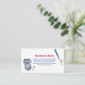 Slugger Baseball Shirt Books For Baby Shower  エンクロージャーカード (スタンド正面)