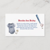 Slugger Baseball Shirt Books For Baby Shower  エンクロージャーカード (正面)