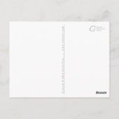 sluggoのワゴン乗車 ポストカード (裏面)