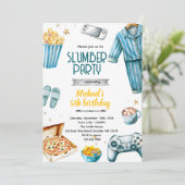 Slumber boy theme invite 招待状 (スタンド正面)