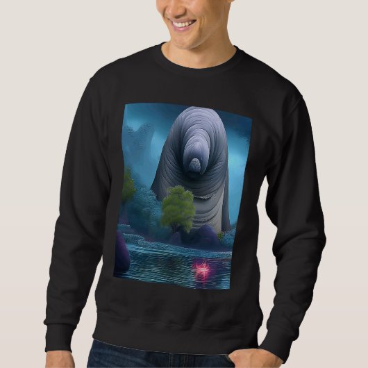 Slumber Mountain Manatee スウェットシャツ (正面)