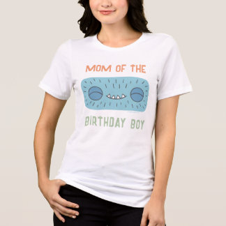 Slumberkins ハンマーヘッド お誕生日おめでとうボーイのママ トライブレンドTシャツ
