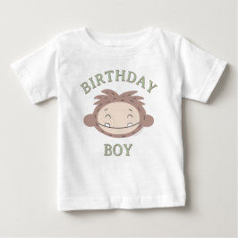 Slumberkins Bigfoot Birthday Boy ベビーTシャツ