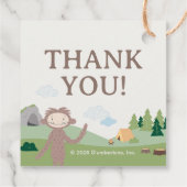 Slumberkins Bigfoot Thank You フェイバータグ (裏面)