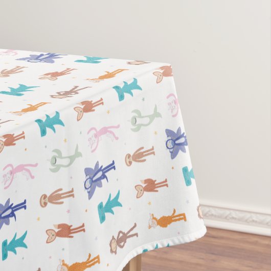 Slumberkins Character Birthday Pattern テーブルクロス (インサイチュ)