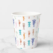 Slumberkins Character Birthday Pattern  紙コップ (正面)