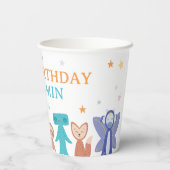 Slumberkins Characters Birthday 紙コップ (裏面)