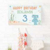 Slumberkins Hammerhead Birthday Yard Sign 横断幕 (インサイチュ)