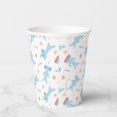 Slumberkins Hammerhead Pattern Birthday 紙コップ (右)