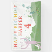 Slumberkins Sloth Birthday Yard Sign 横断幕 (縦)