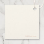 Slumberkins Sloth Thank You フェイバータグ (裏面)