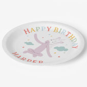 Slumberkins Unicorn Birthday ペーパープレート (アングル)