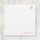 Slumberkins Unicorn Thank You フェイバータグ (裏面)