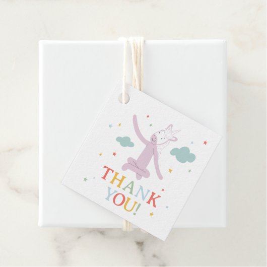 Slumberkins Unicorn Thank You フェイバータグ (インサイチュ)