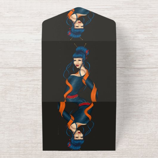 Slurp オールインワン招待状 (外側)