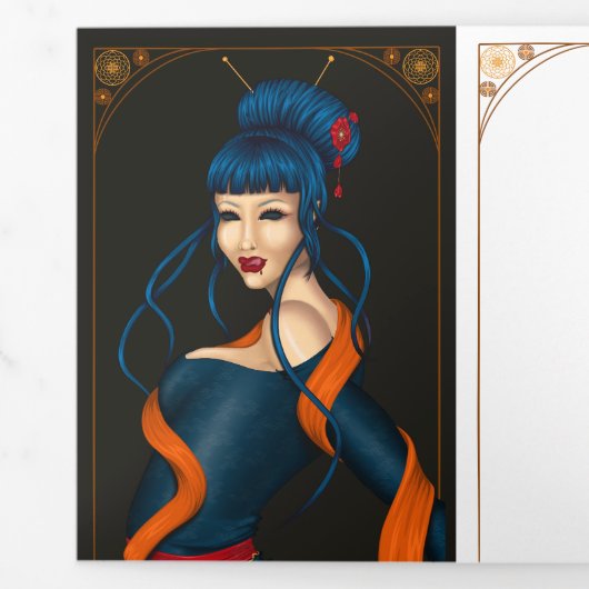 Slurp 三つ折りカード (フラップ)