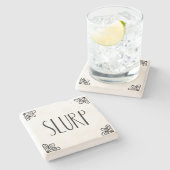 SLURP -石コースター ストーンコースター (横)