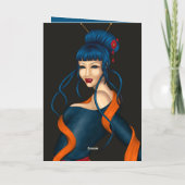 Slurp 箔グリーティングカード (裏面)