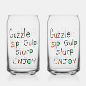 Slurp Enjoy Glass ガラス缶 (正面)