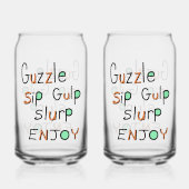 Slurp Enjoy Glass ガラス缶 (裏面)