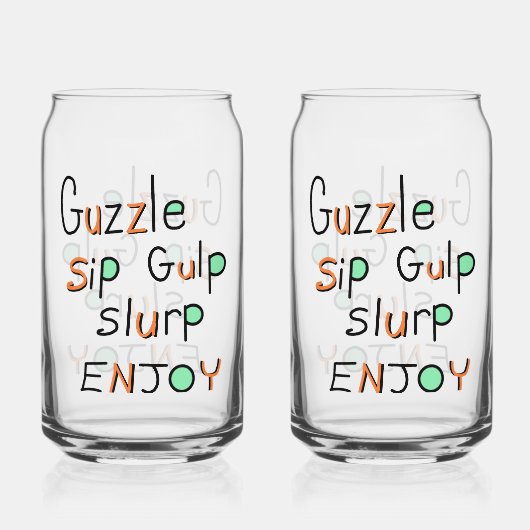 Slurp Enjoy Glass ガラス缶 (裏面)