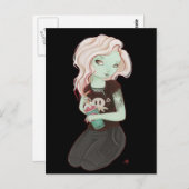 Slushieee – ゾンビゴシックガールポストカード ポストカード (正面/裏面)
