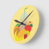 Slushy ラウンド壁時計 (傾斜)