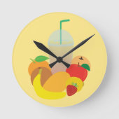 Slushy ラウンド壁時計 (正面)